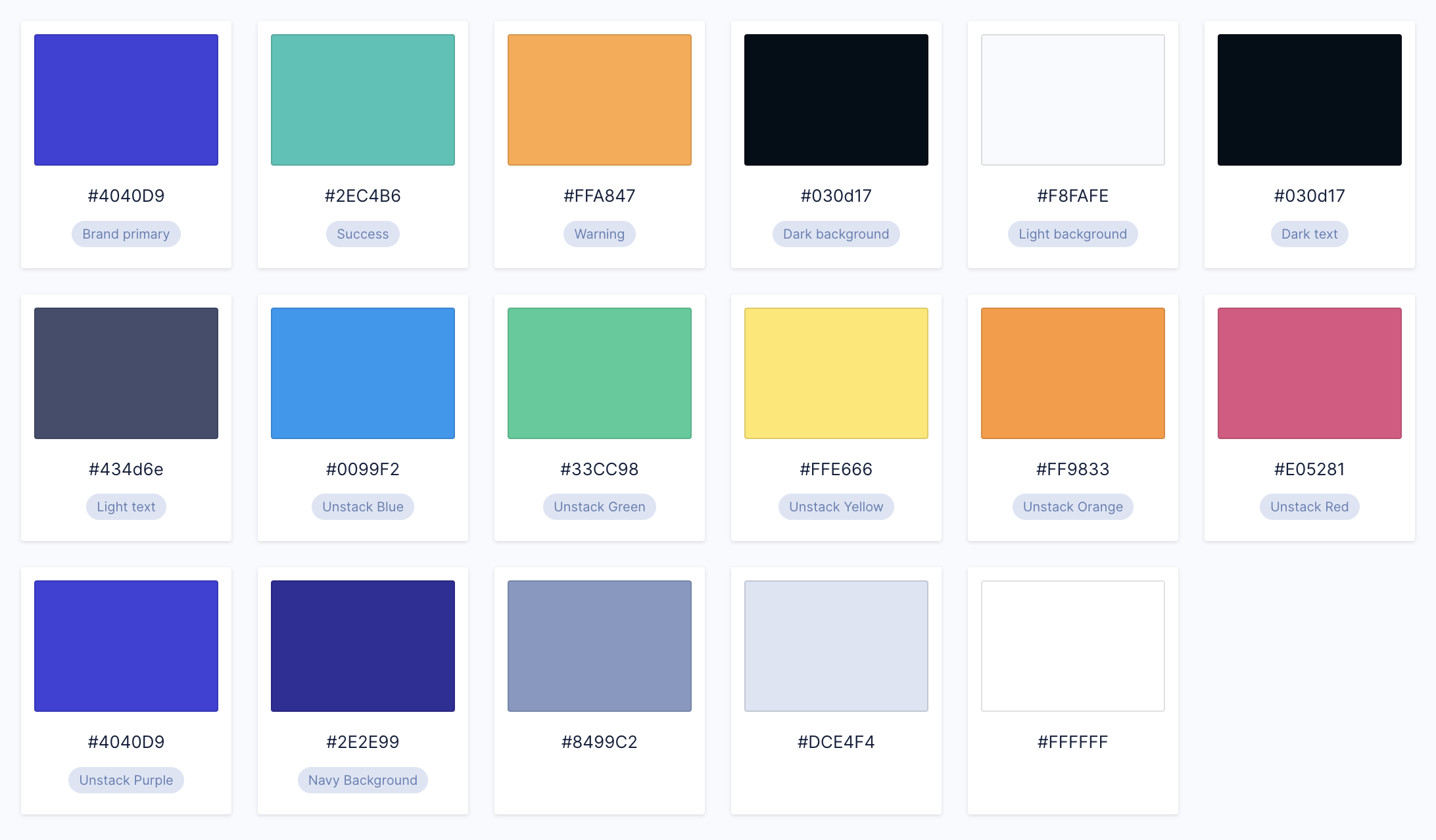 Colour Pallete